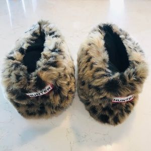 Hunter Leopard Fleece Boot Inserts